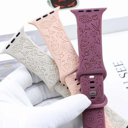 Nature-Inspired Silicone Watch Strap