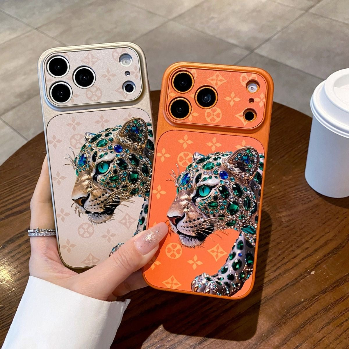 Emerald Leopard Luxe Case