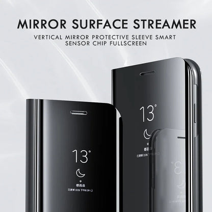 Electroplated Mirror Three Dimensional Bracket Case - Samsung
