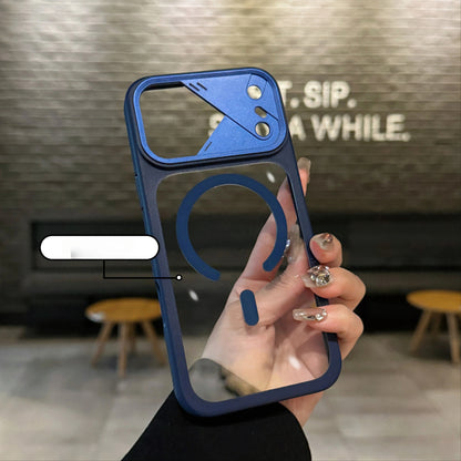 Frosted Shield MagSafe Camera Guard Case