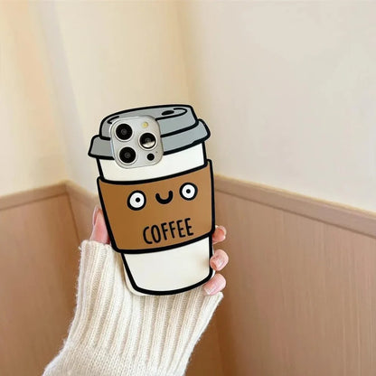 Realistic 3D Coffee Mug Case