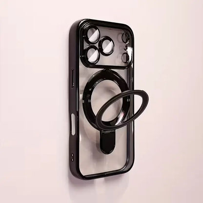 Designer Metallic Ring Holder Case