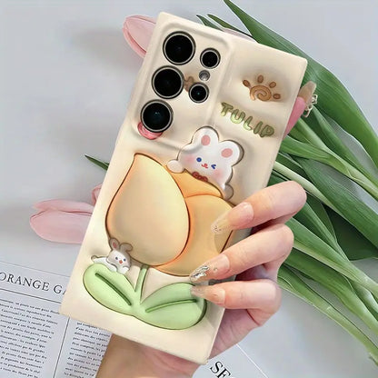 Adorable Tulip Bunny Phone Case - Samsung