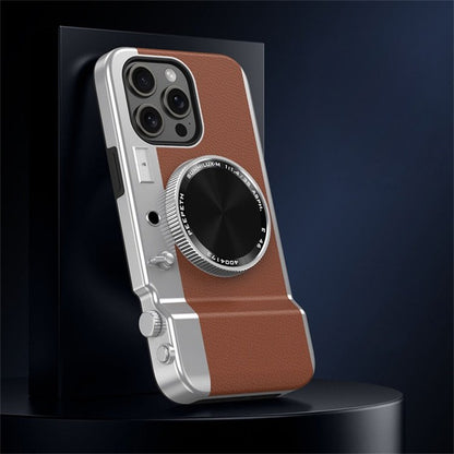 Retro Camera Lens Aesthetic Case - iPhone