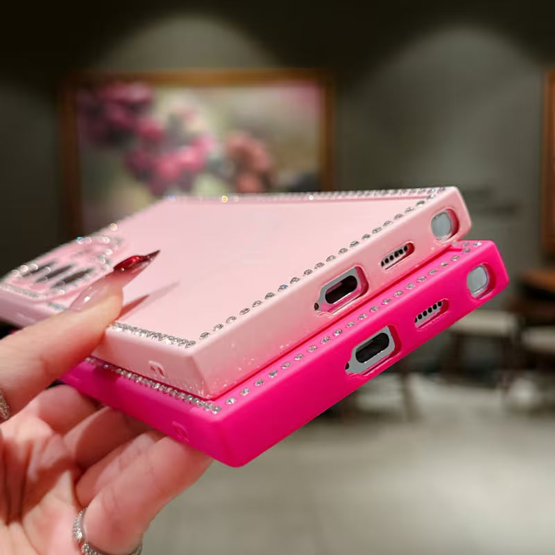 Hot Icon Diamond Frame MagSafe Case