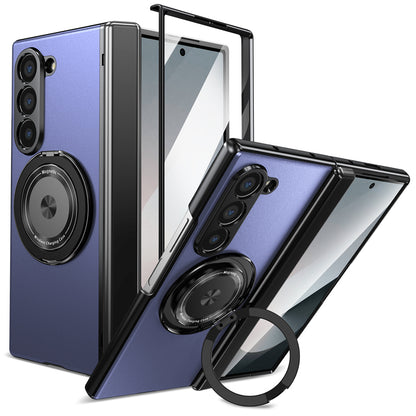 Galaxy Z Fold6 Elegant Magnetic Ring Holder Case
