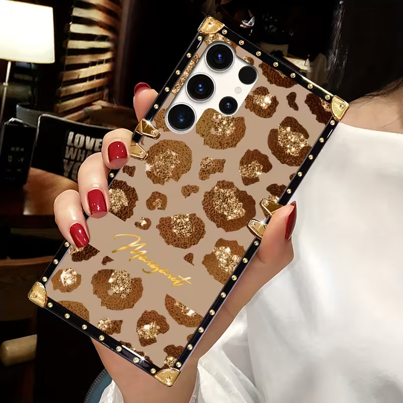 Untamed Glam Leopard Trunk Case