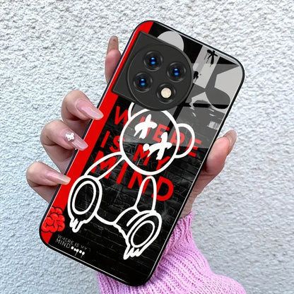 Mindful Bear Graphic Doodle Case - OnePlus