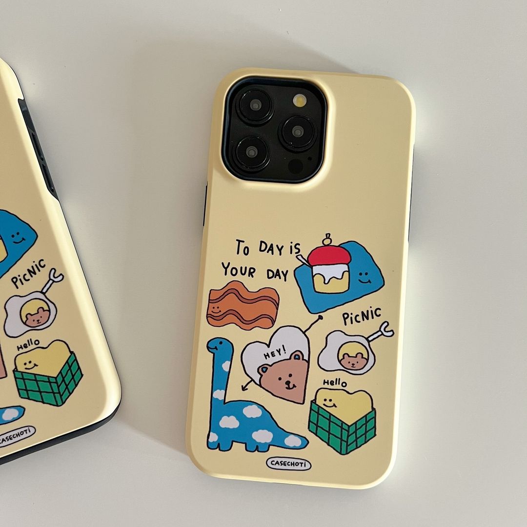 Playful Urban Doodle Art Case