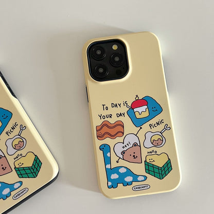 Playful Urban Doodle Art Case