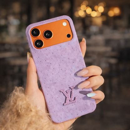 Pastel Chic Stones Monogram Case