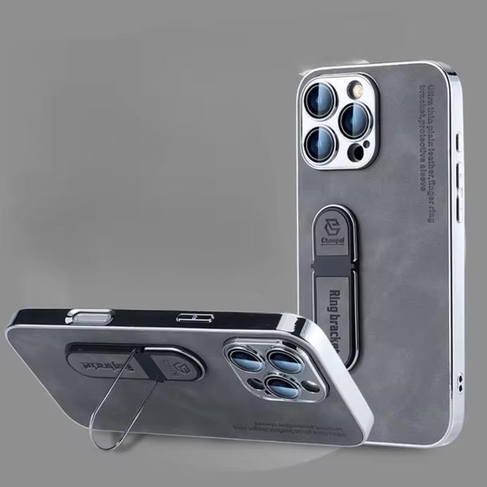 Deluxe Smooth Touch Electroplated Case - iPhone