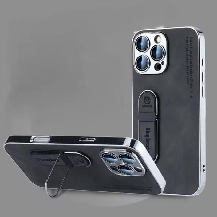 Deluxe Smooth Touch Electroplated Case - iPhone