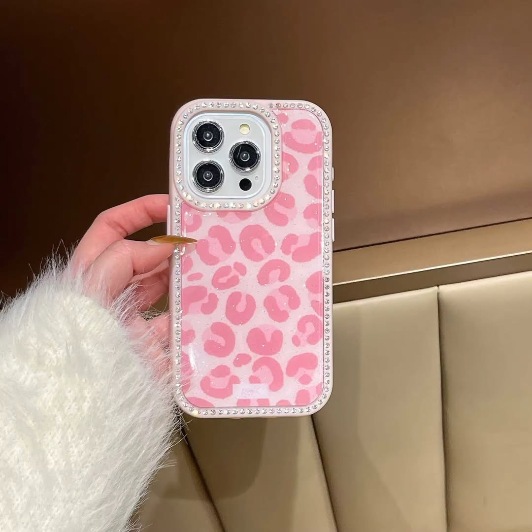 Sweet Sparkle Leopard Case