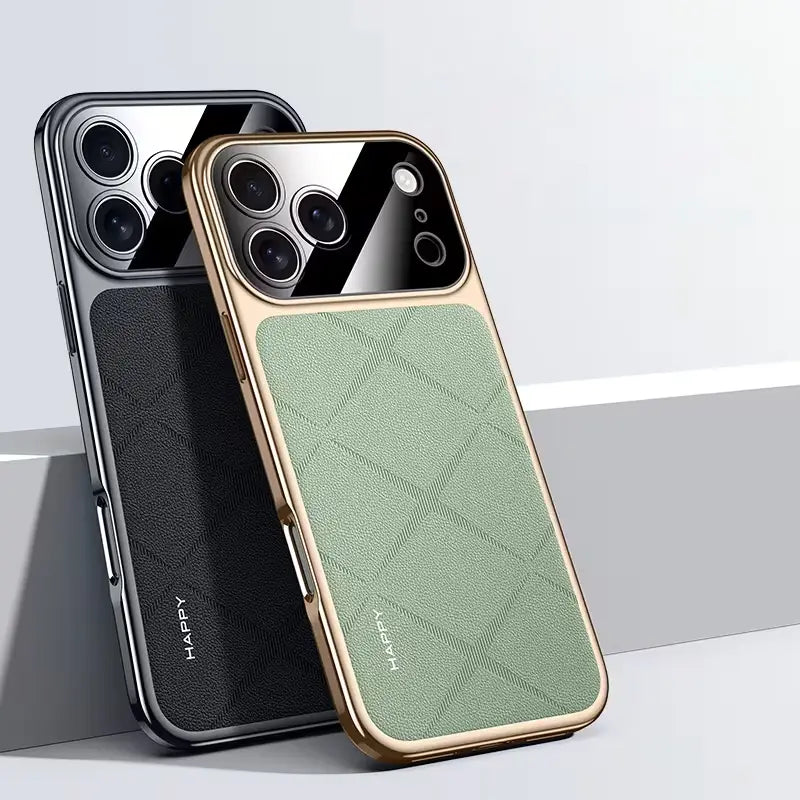 iPhone 17 Series Classy High-End Leather Business Case