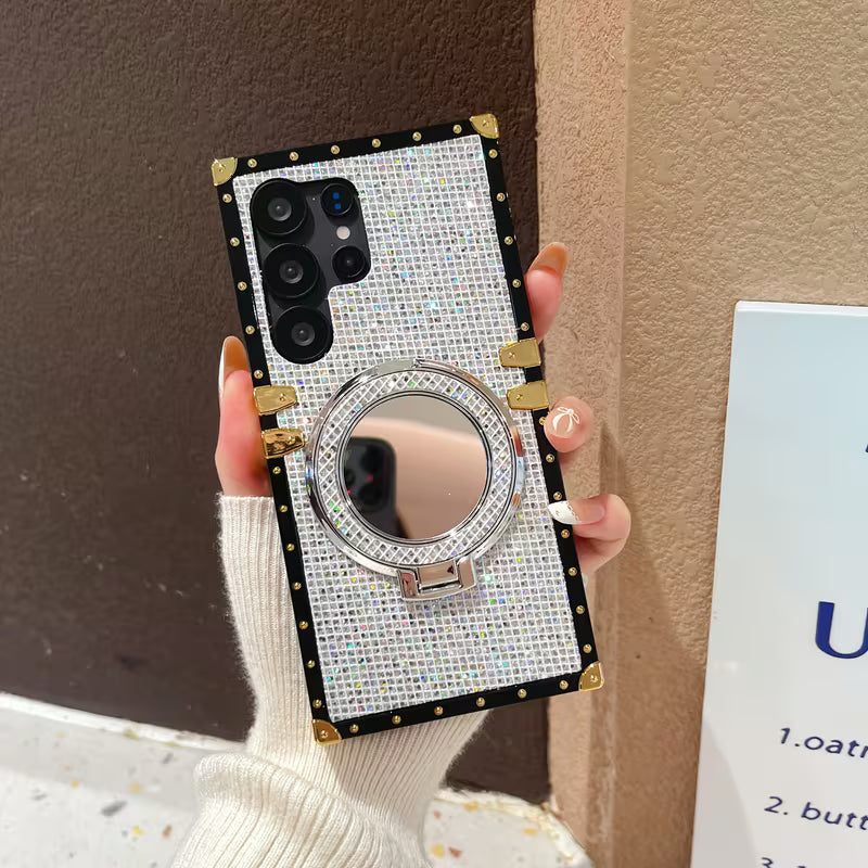 Majestic Mesh Shine Mirror Case