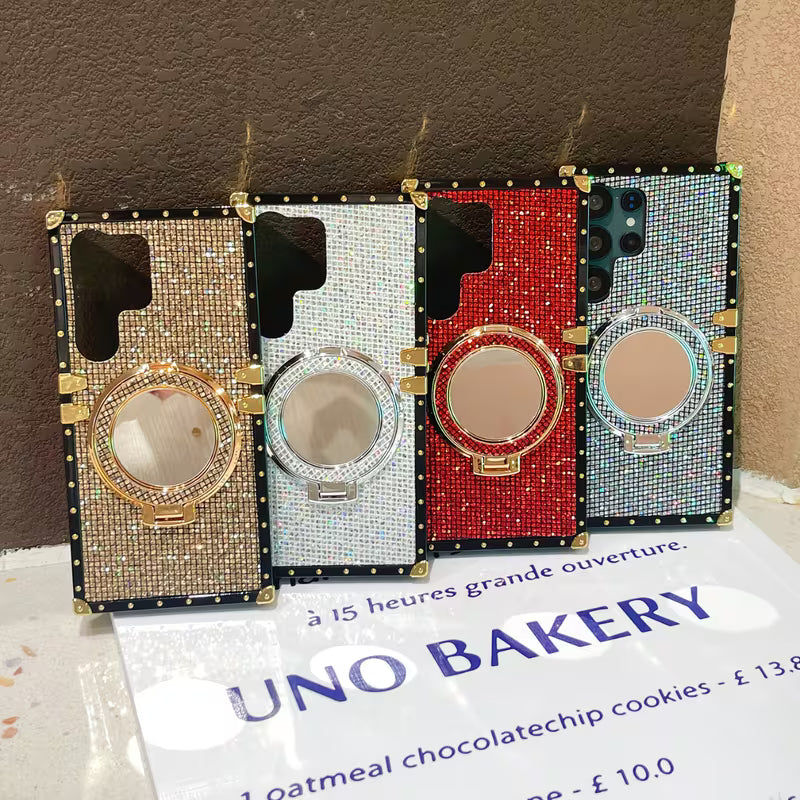 Majestic Mesh Shine Mirror Case
