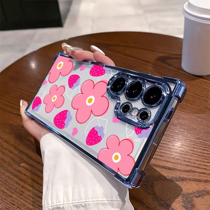 Floral Strawberry Joy Case