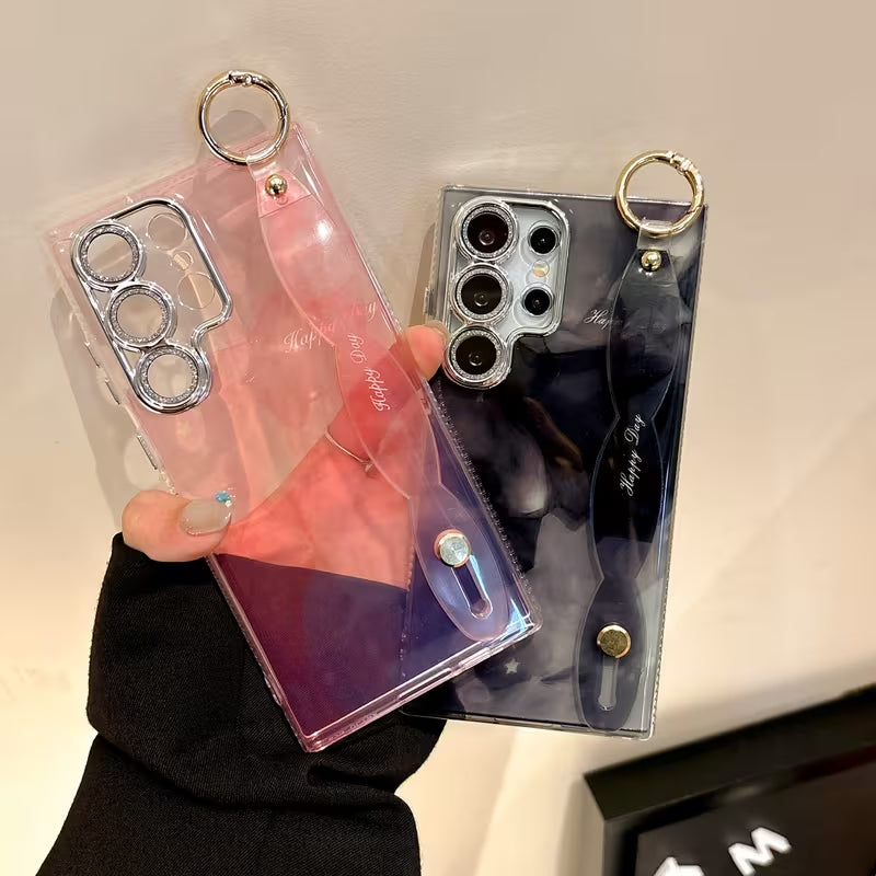 Blush Aura Strap Case