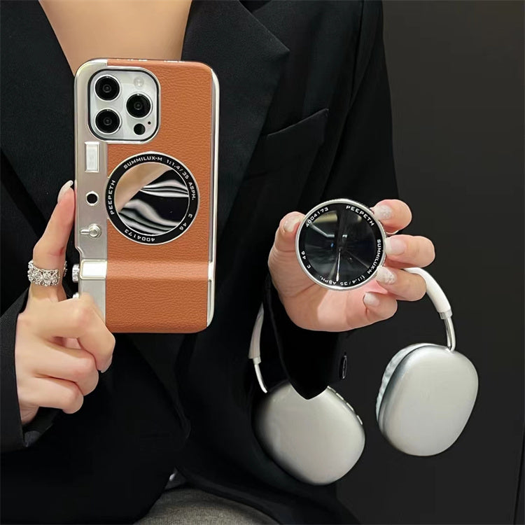 Retro Camera Lens Aesthetic Case - iPhone