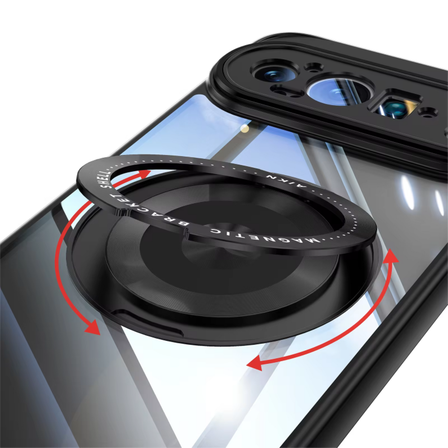 Next-Gen Transparent MagSafe Bracket Case - Google