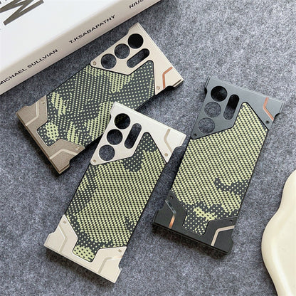 Rugged Camo Armor Metallic Case - Samsung