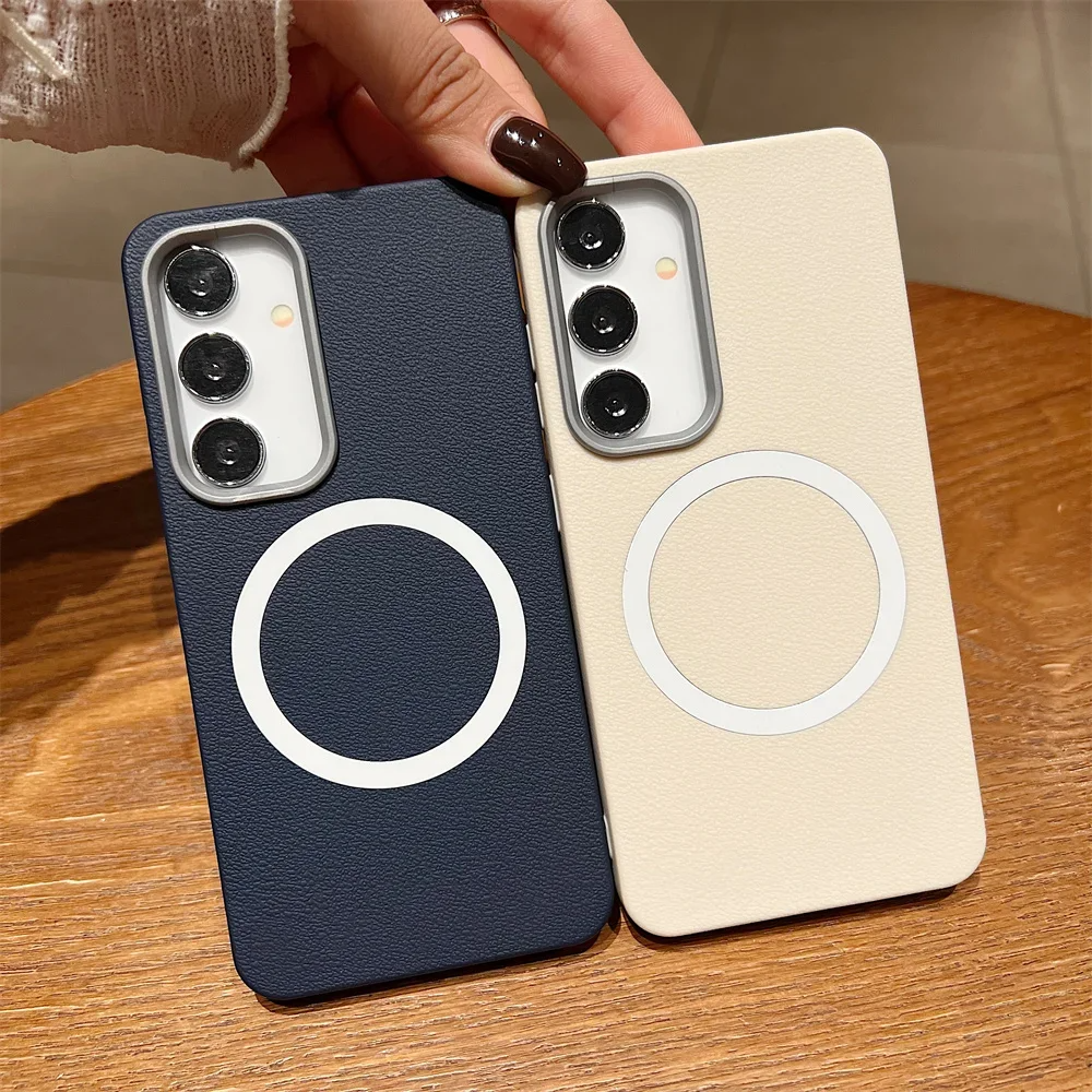 Elite Leather Magsafe Phone Case - Samsung