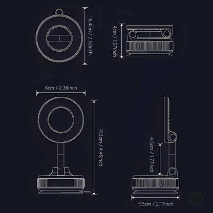 Auriglo MagPro 360 Luxe Magnetic Dock