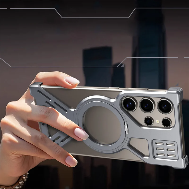 Metal Magnetic Heat Dissipation Case- Samsung