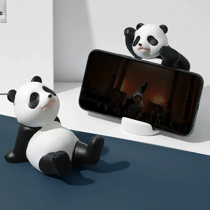 Playful Panda Phone Holder