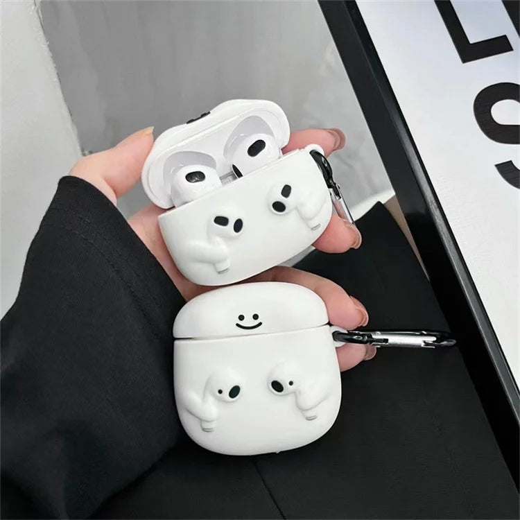 Happy Face Hug AirPods Case