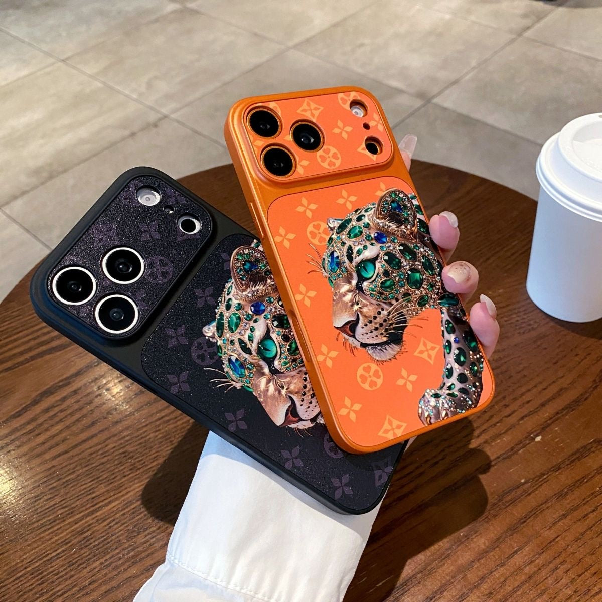 Emerald Leopard Luxe Case