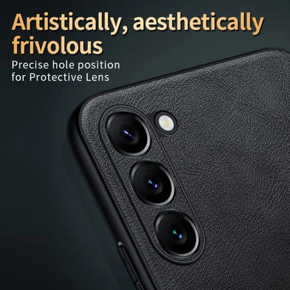 Royal Leather Armor Shield Case - Samsung