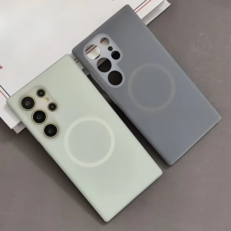 Flexible Pastel Shockproof Magsafe Case - Samsung