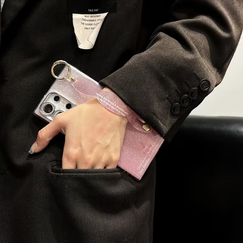 Blush Aura Strap Case