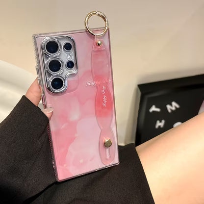 Blush Aura Strap Case