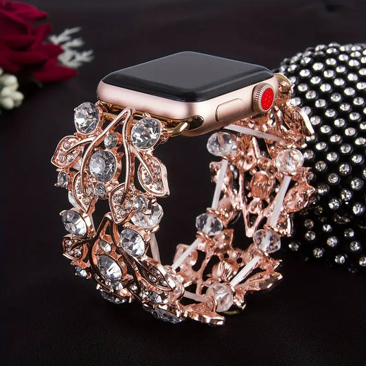 Elegant Rhinestone Bracelet Band for Apple Watch