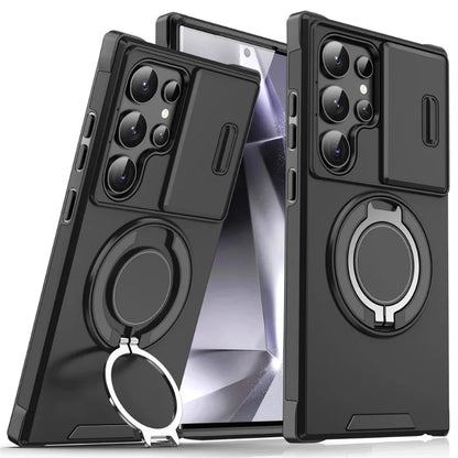 Innovative Slide Camera Magnetic Stand Case - Samsung