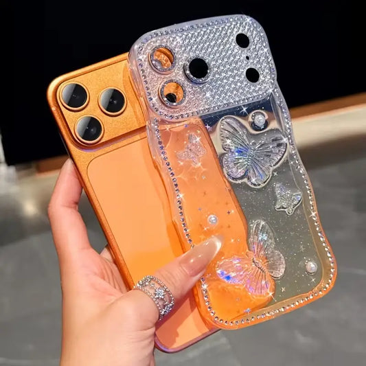 Sparkling Crystal Wings Case