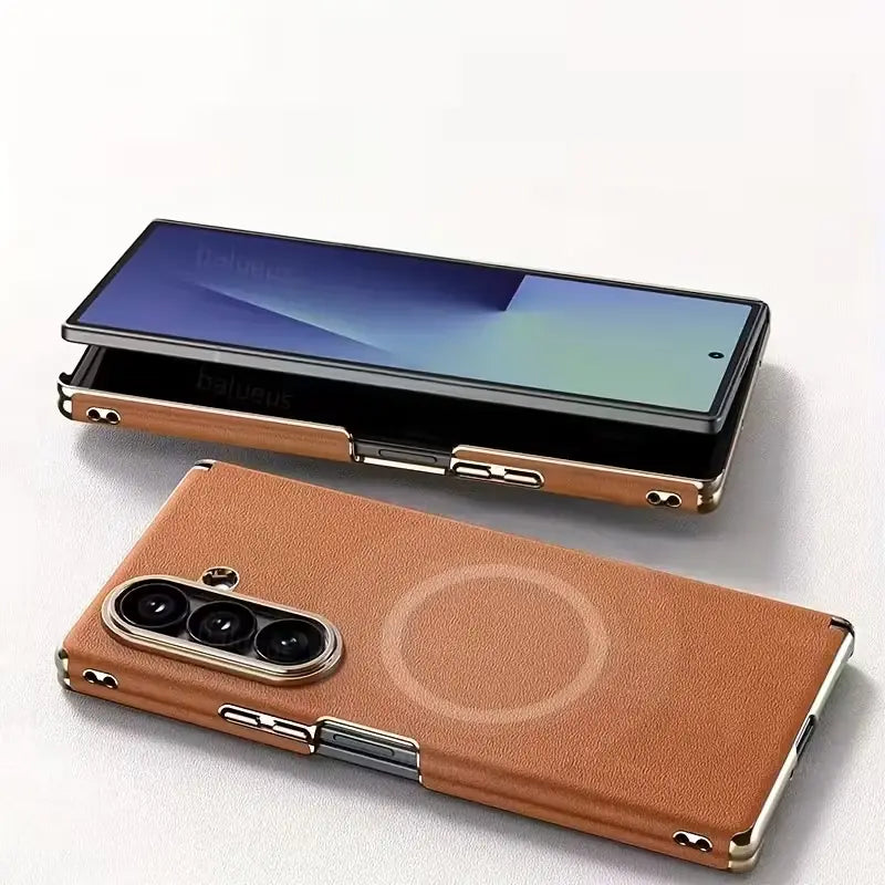 Refined Leather Frame Case