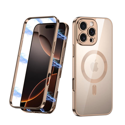 Enhanced Magnetic Transparent Frame Case - iPhone