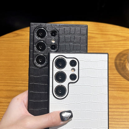 Premium Leather Crocodile Texture Case - Samsung