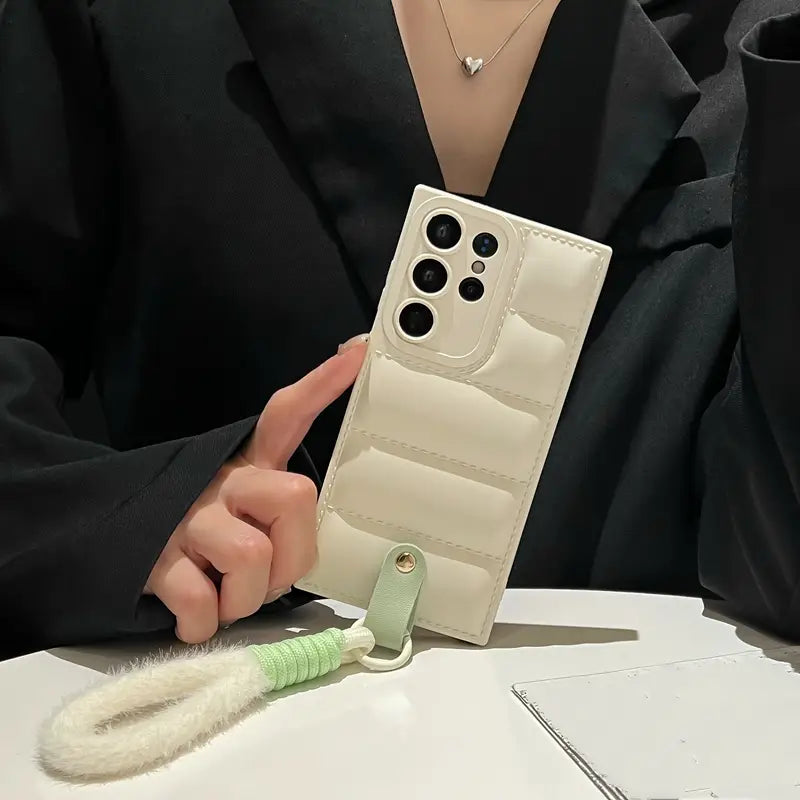 Simple Down Jacket Phone Case - Samsung