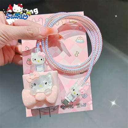 Cute & Cozy Kitty Charger Protector Kit