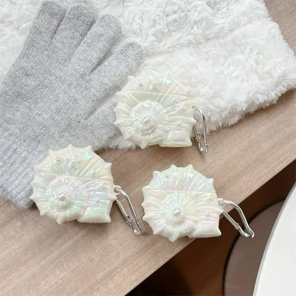 Glittering Sea Shell AirPods Case