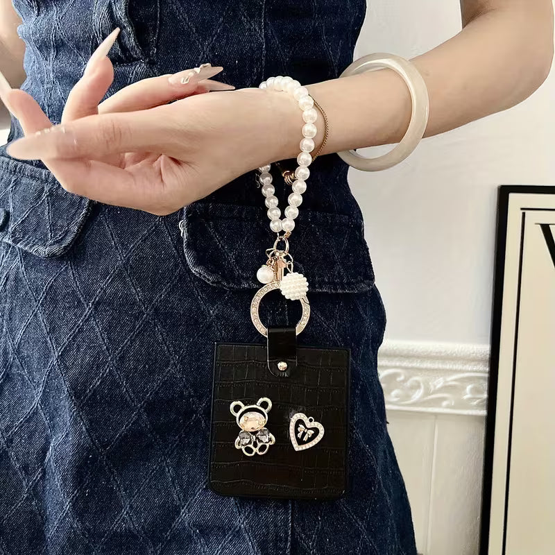 Pearl Darling Lock Flip Case