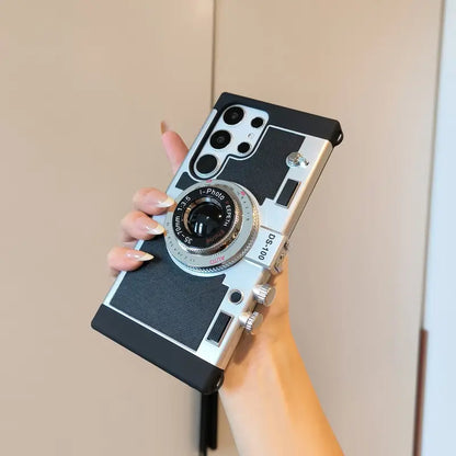 3D Retro Camera Case - Samsung