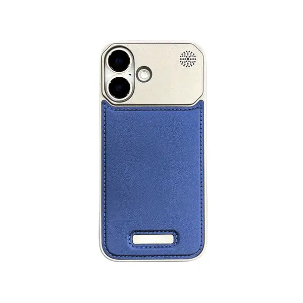 Aero Flex Premium Metallic Leather Case - iPhone