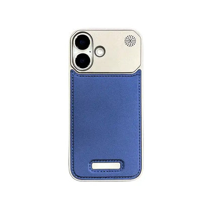 Aero Flex Premium Metallic Leather Case - iPhone