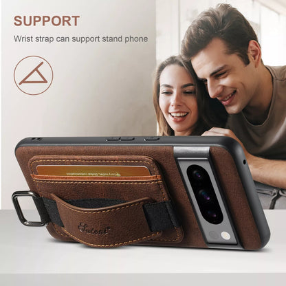 Premium Leather Belted Stand Case - Google